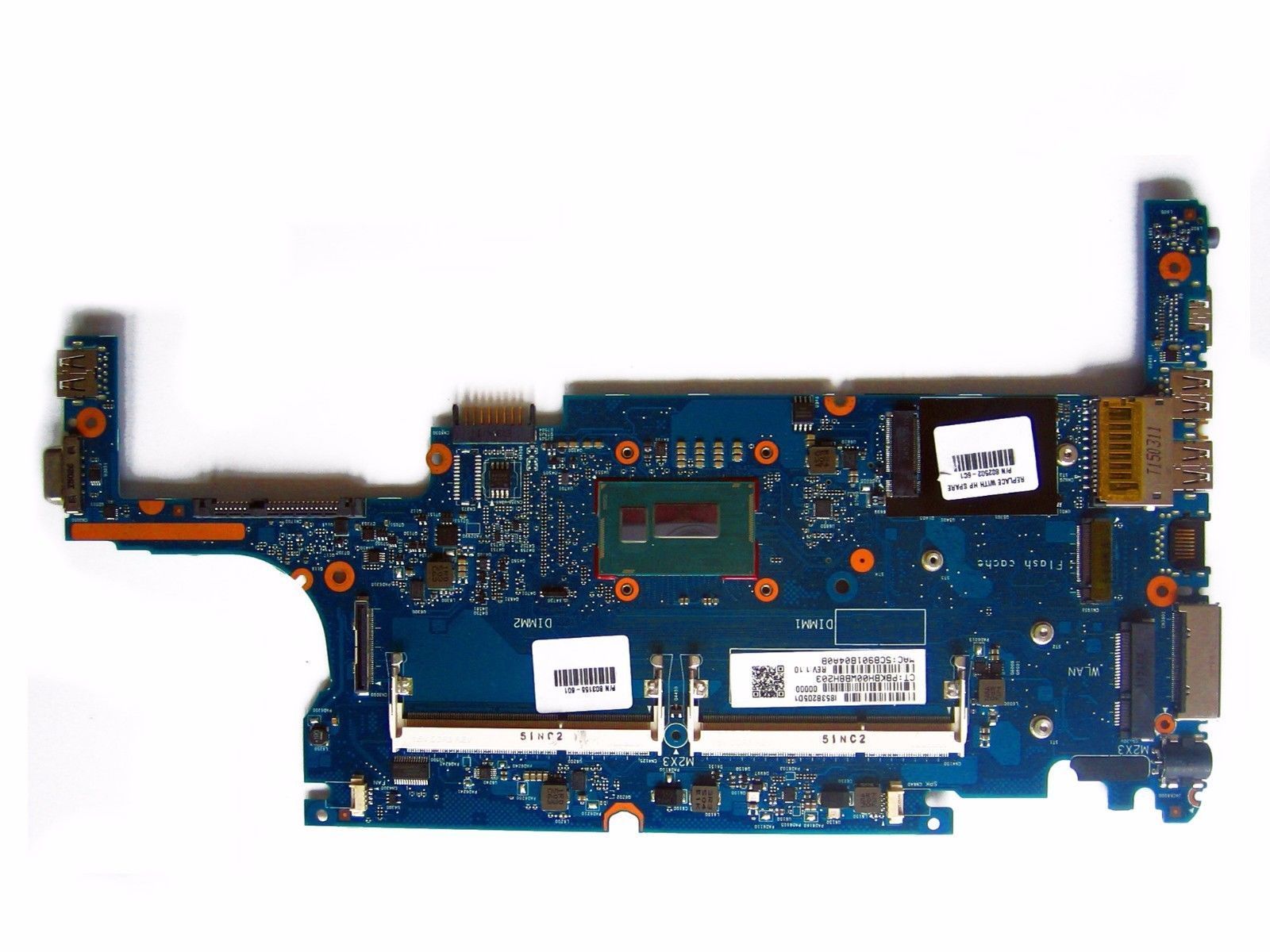 HP 802502-601 Motherboard FOR Hewlett-Packard Elitebook 725 G2 6050A2630701 i5-4310U AMD Description: Brand